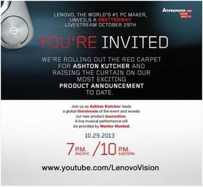 聯想新品發布會前瞻 喬布斯扮演者或將亮相