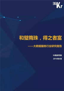 大數(shù)據(jù)服務(wù)行業(yè) 驅(qū)動數(shù)字時代的新引擎